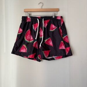 H&M Watermelon Print swim Shorts Trunks XL